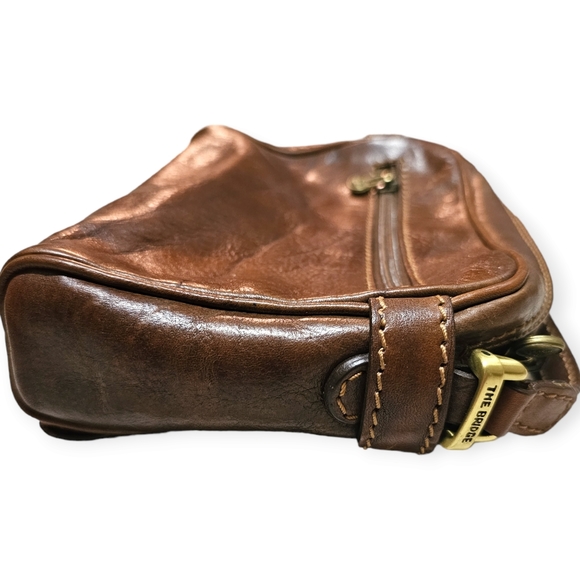 The Bridge by Firenze Vintage Leather Shoulder Bag - Mini Borsa a tracol… - Picture 4 of 13